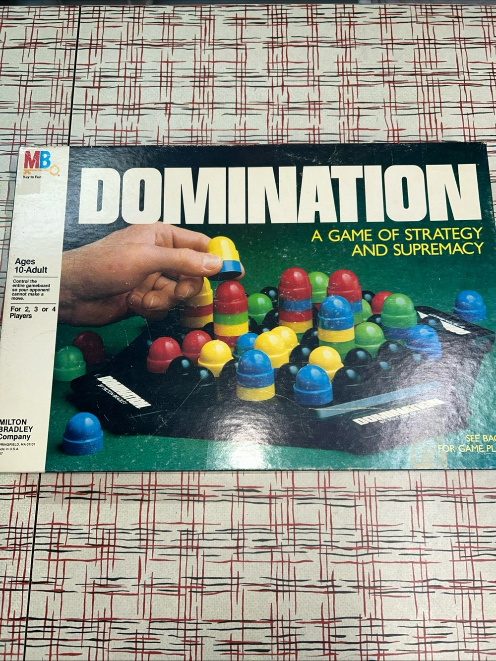 Milton Bradley, Domination Board Game, 1982, *Complete*